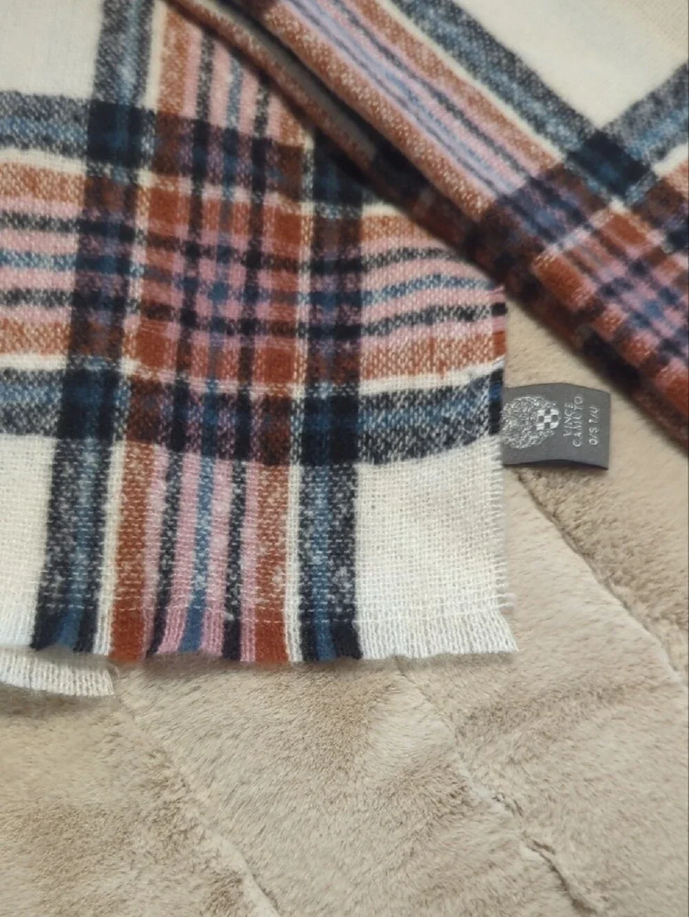 Vince Camuto classic plaid